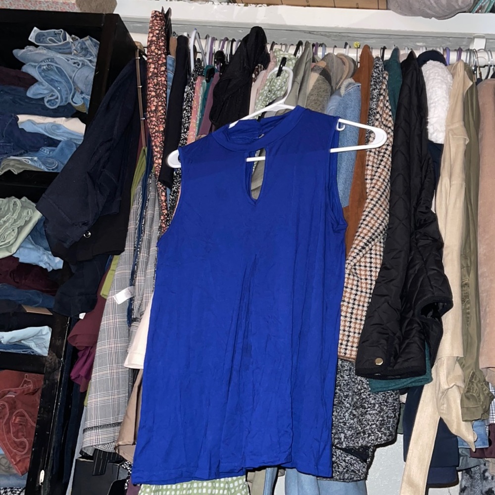 Blue blouse size M